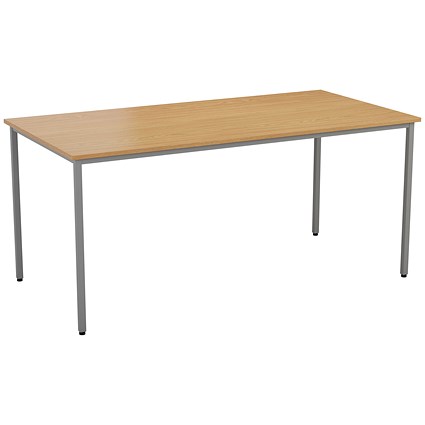 Jemini Rectangular Table, 1600x800x730mm, Oak