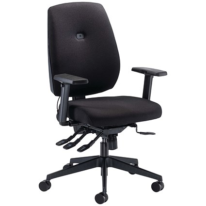 Cappela Agility High Back Posture Chair, Black