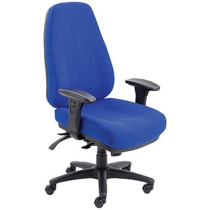 Avior Lucania High Back Task Chair, Blue