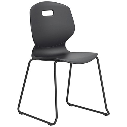 Titan Arc Skid Base Chair, Size 5, Anthracite