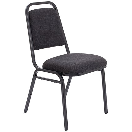 Arista Banqueting Chair, Charcoal