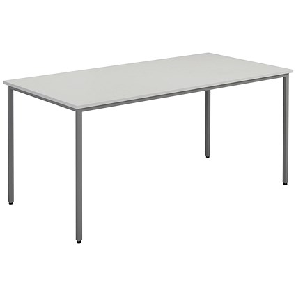 Jemini Rectangular Multipurpose Table, 1600x800x730mm, White