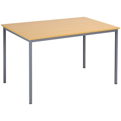 Serrion Rectangular Table, 1200mm, Oak