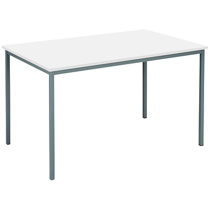 Serrion Rectangular Table, 1200mm, White