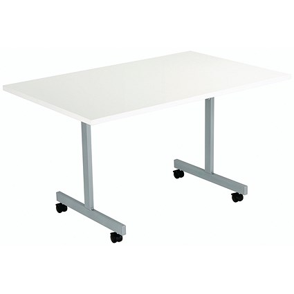 Jemini Rectangular Tilt Table, 1200x800mm, White