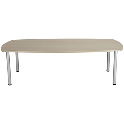 Jemini Boardroom Table, 1800mm, Grey Oak