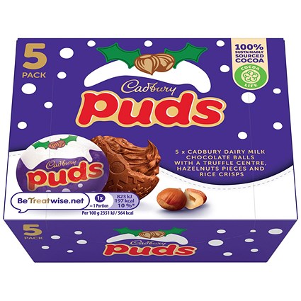 Cadbury Puds, Pack of 5