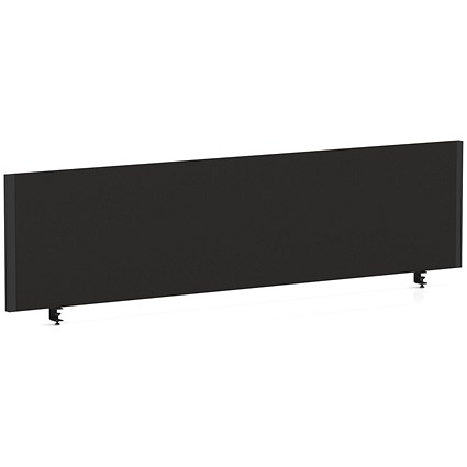 Impulse Evolve Plus Bench Screen, 1600 x 400mm, Black Frame, Black