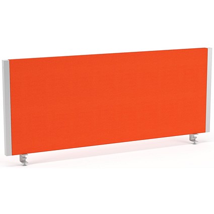 Impulse Evolve Plus Bench Screen, 1000 x 400mm, Tabasco Orange