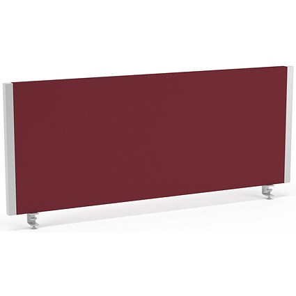 Impulse Evolve Plus Bench Screen, 1000 x 400mm, Ginseng Chilli