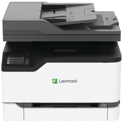 Lexmark CX431adw A4 Wireless 4-in-1 Colour Laser Printer, White