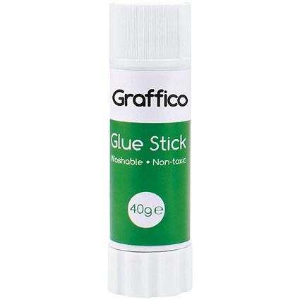 Graffico Glue Stick, 40g, Pack of 100