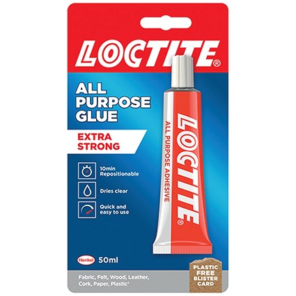 Loctite All Purpose Glue, 50ml