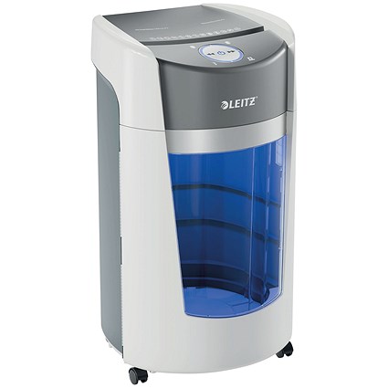 Leitz Optimax Micro-Cut P-5 Shredder, White