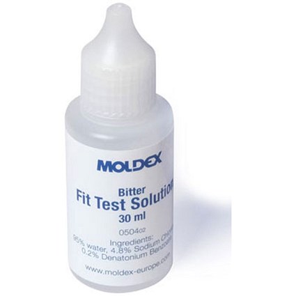 Moldex Bitrex Fit Test Solution, 30ml Bottle