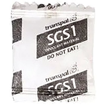 Silica Gel Sachets Non Indicating White 1gm SGS1 (Pack of 250) 54340502