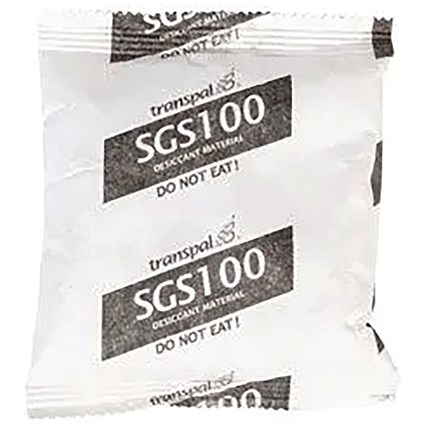 Silica Gel Sachet Non Indicating White 100gm SGS100 (Pack of 125) 54340503