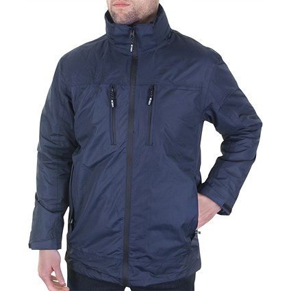 Beeswift Mowbray 3 In 1 Jacket, Navy Blue, 3XL