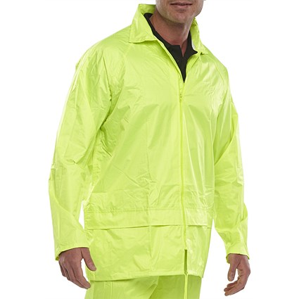 Beeswift Nylon B-Dri Jacket, Saturn Yellow, 3XL