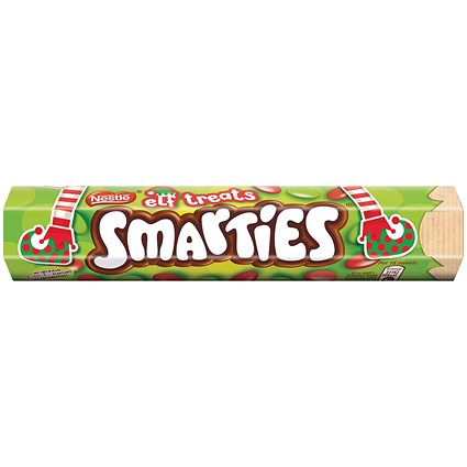 Nestle Smarties Elf Giant Tube, 120g, Pack of 20