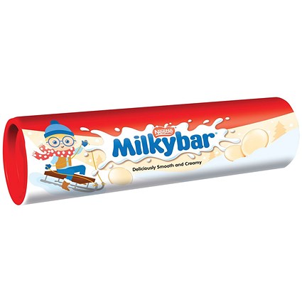 Nestle Milkybar White Chocolate Buttons Giant Tube, 80g