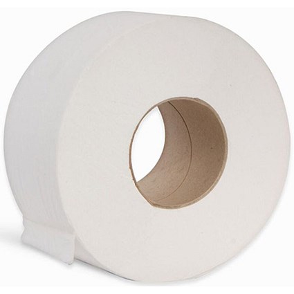 Esfina Mini Jumbo Toilet Roll, 2-Ply, 150m, Pack of 12