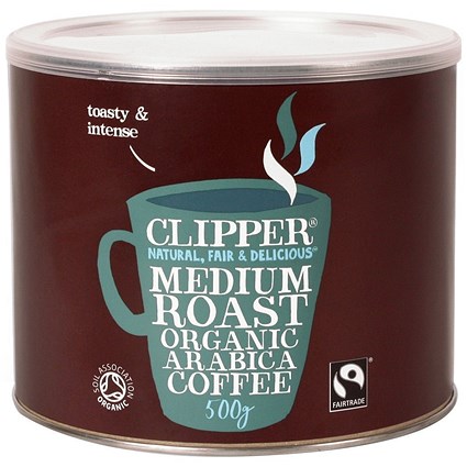 Clipper Fairtrade House Blend Organic Arabica Instant Coffee, 500g