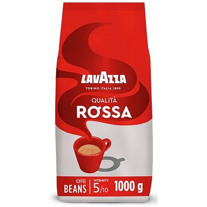 Lavazza Qualita Rossa Coffee Beans, 1kg