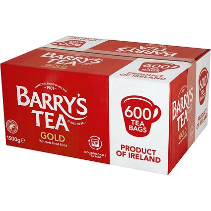 Barry's Gold Blend Tea, Pack of 600