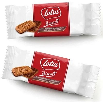 Lotus Biscoff Chocolate 3-Pack Biscuits, Pack of 72