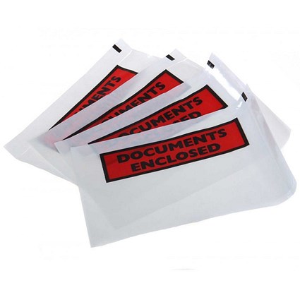 Printed Documents Enclosed Wallets, A6, Pack of 1000