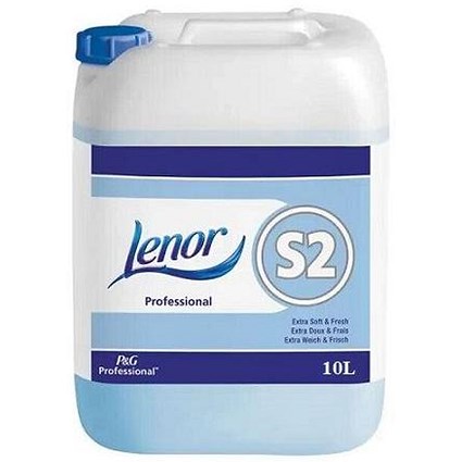 Lenor Professional Extra Soft & Fresh Fabric Softner, 10 Litres