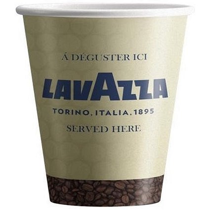 Lavazza Double Walled Embossed Cups, 227ml, Pack of 25