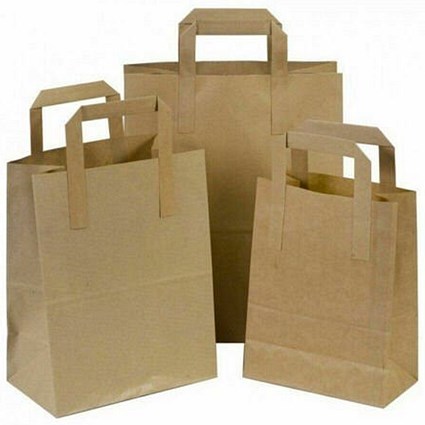 DuraKraft Medium Brown Paper Bags, Pack of 250