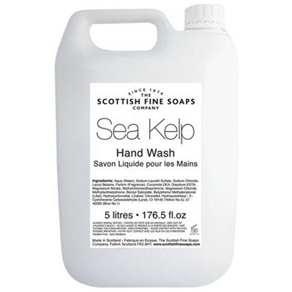 Scottish Fine Soaps Sea Kelp Hand Wash, 5 Litres