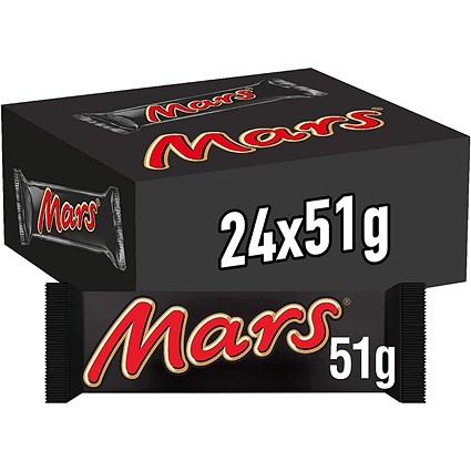 Mars Chocolate Bar, Pack of 24