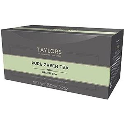 Taylors of Harrogate Delicate Green Tea Enveloped Tea Bags, Pack of 100