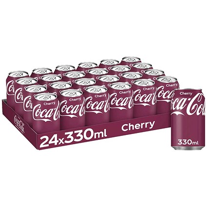 Cherry Coca-Cola, 24x330ml Cans