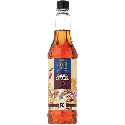 Tate & Lyle Salted Caramel Syrup, 750ml, Plastic Bottle