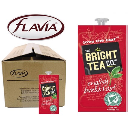 Flavia English Breakfast Tea, Pack of 140