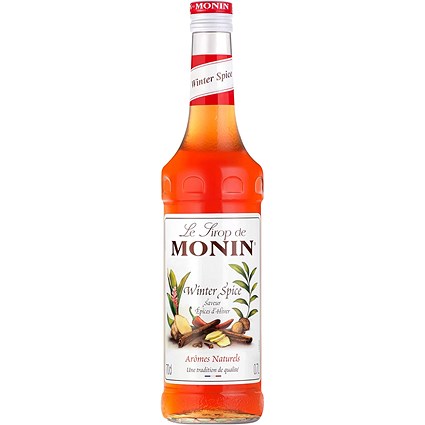 Monin Winter Spice Syrup, 700ml, Glass Bottle