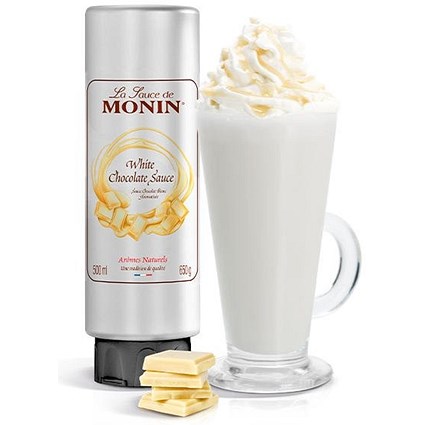 Monin White Chocolate Sauce, 500ml