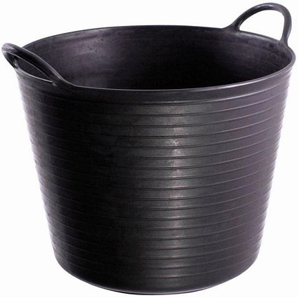 Gorilla Recycled Flexi Tub, 14 Litre, Black