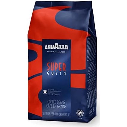 Lavazza Super Gusto Coffee Beans, 1kg