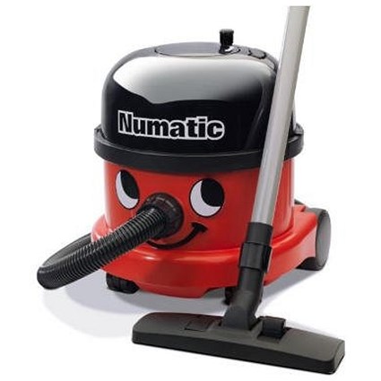 Numatic NRV240 Vacuum Cleaner, 620W, 9 Litre, Red