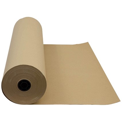 Belgravia Kraft Paper Roll, 600mmx200m, Brown