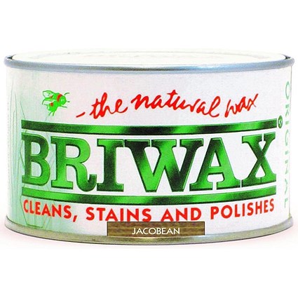 Briwax Original Wax Furniture Polish Cleaner Restorer, Jacobean, 400ml