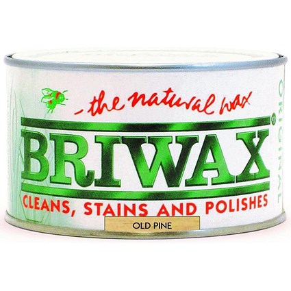 Briwax Original Wax Furniture Polish Cleaner Restorer, Old Pine, 400ml