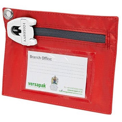 Versapak Small Key Pouch, 190x140mm, Red