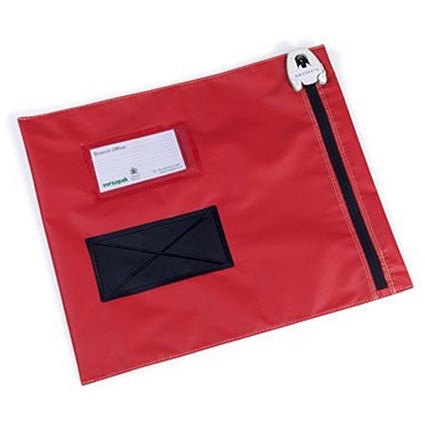 Versapak Small Mailing Pouch, 336x316mm, Red